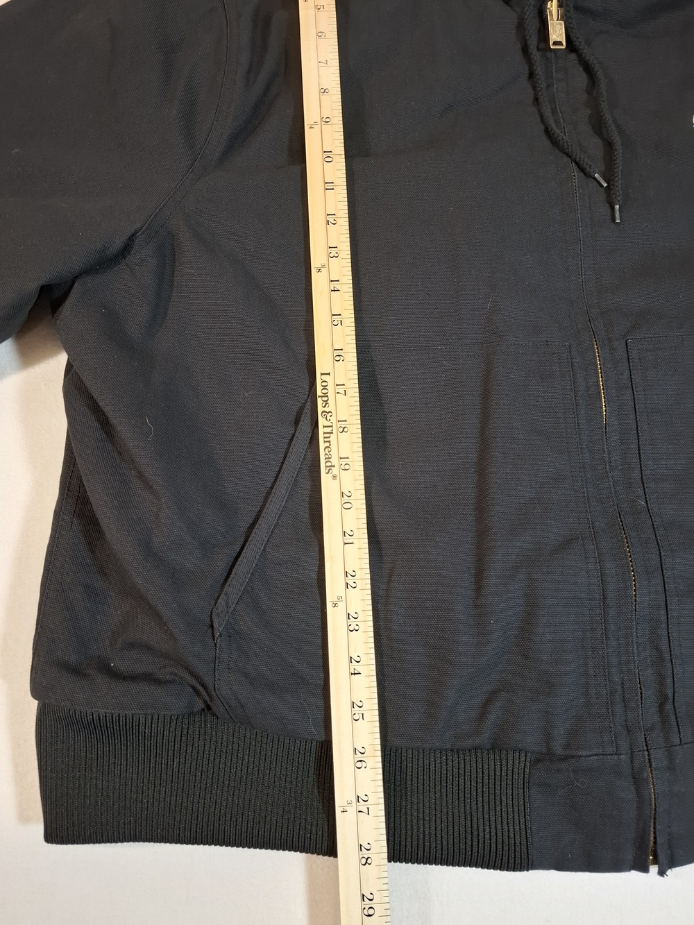 Dickies x MAC Tools Black Hooded Chore Work Jacket - Picture 4 of 9